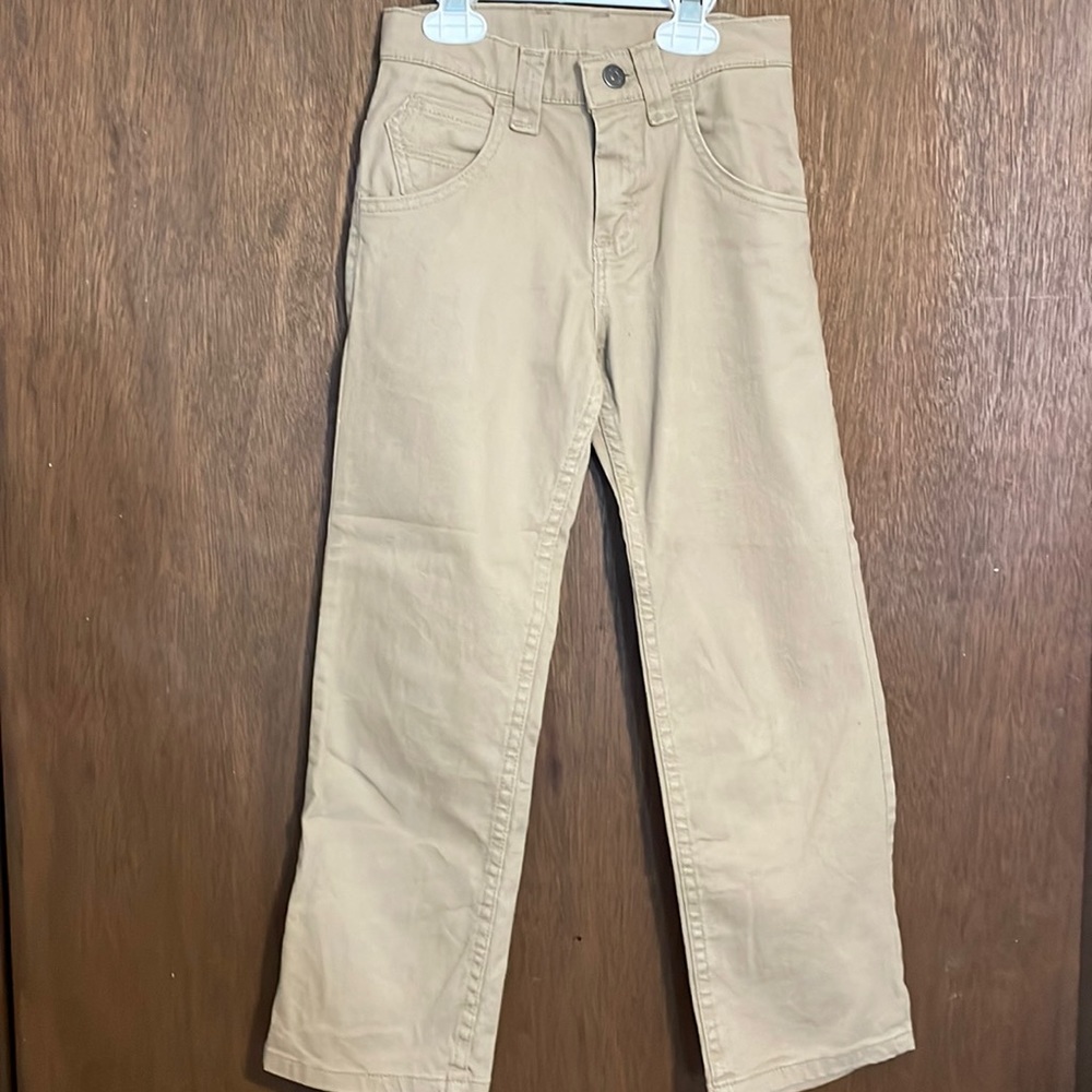 Boys Tan Jeans from Wrangler!